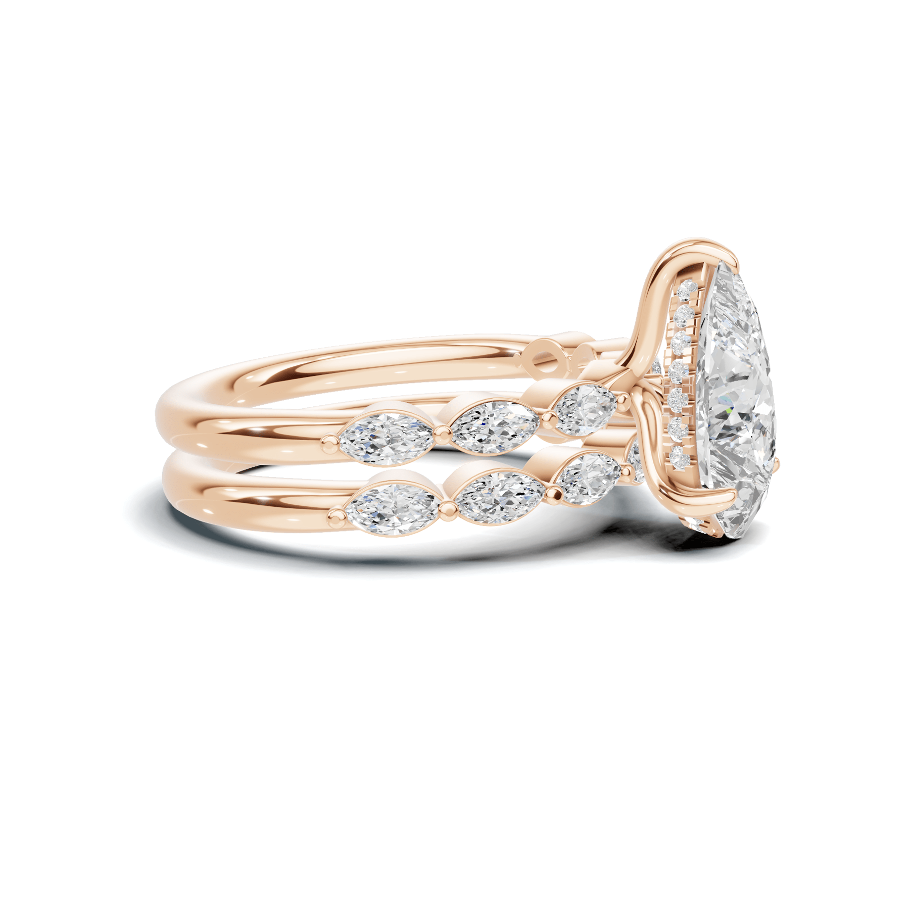 Marquise Stackable Ring