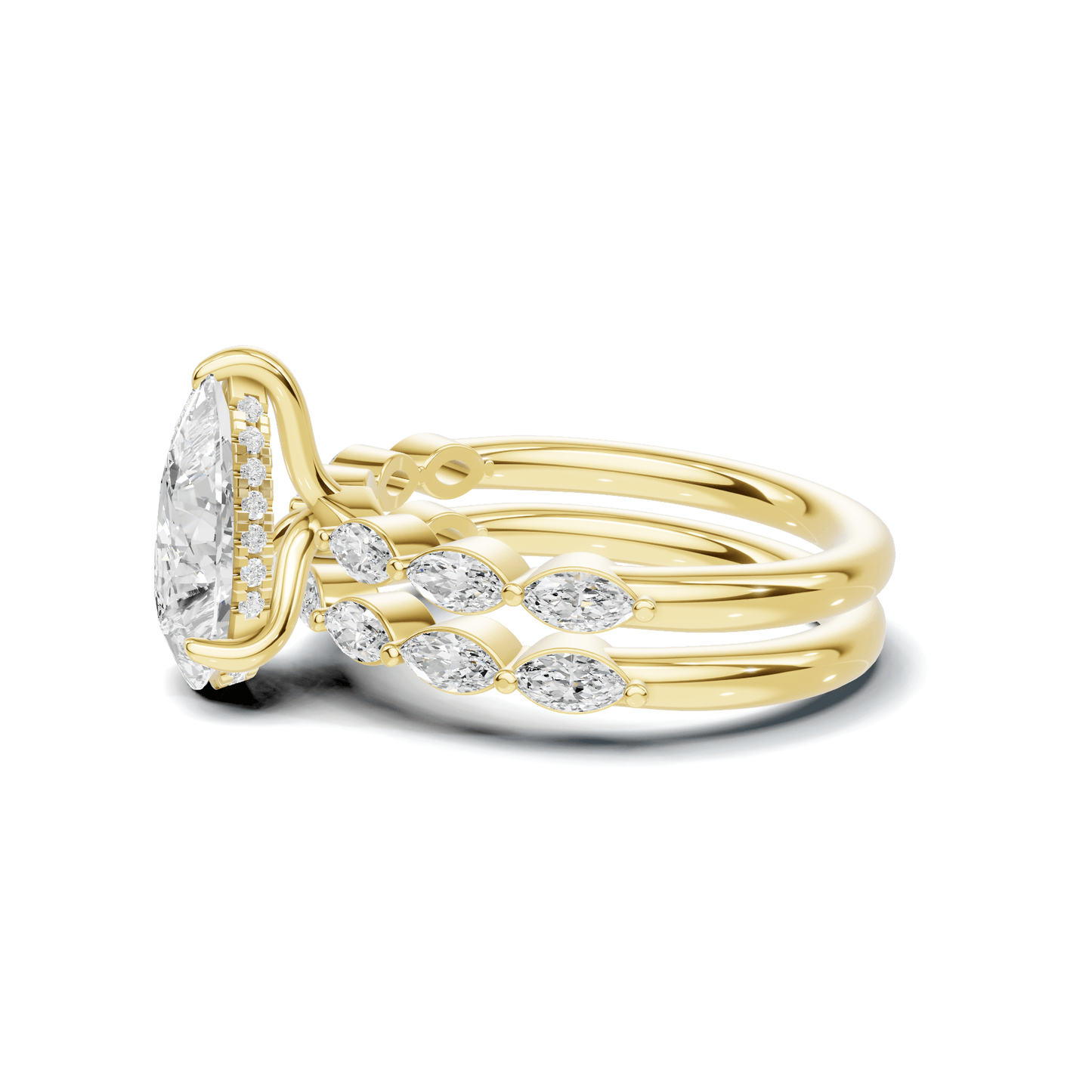 Marquise Stackable Ring