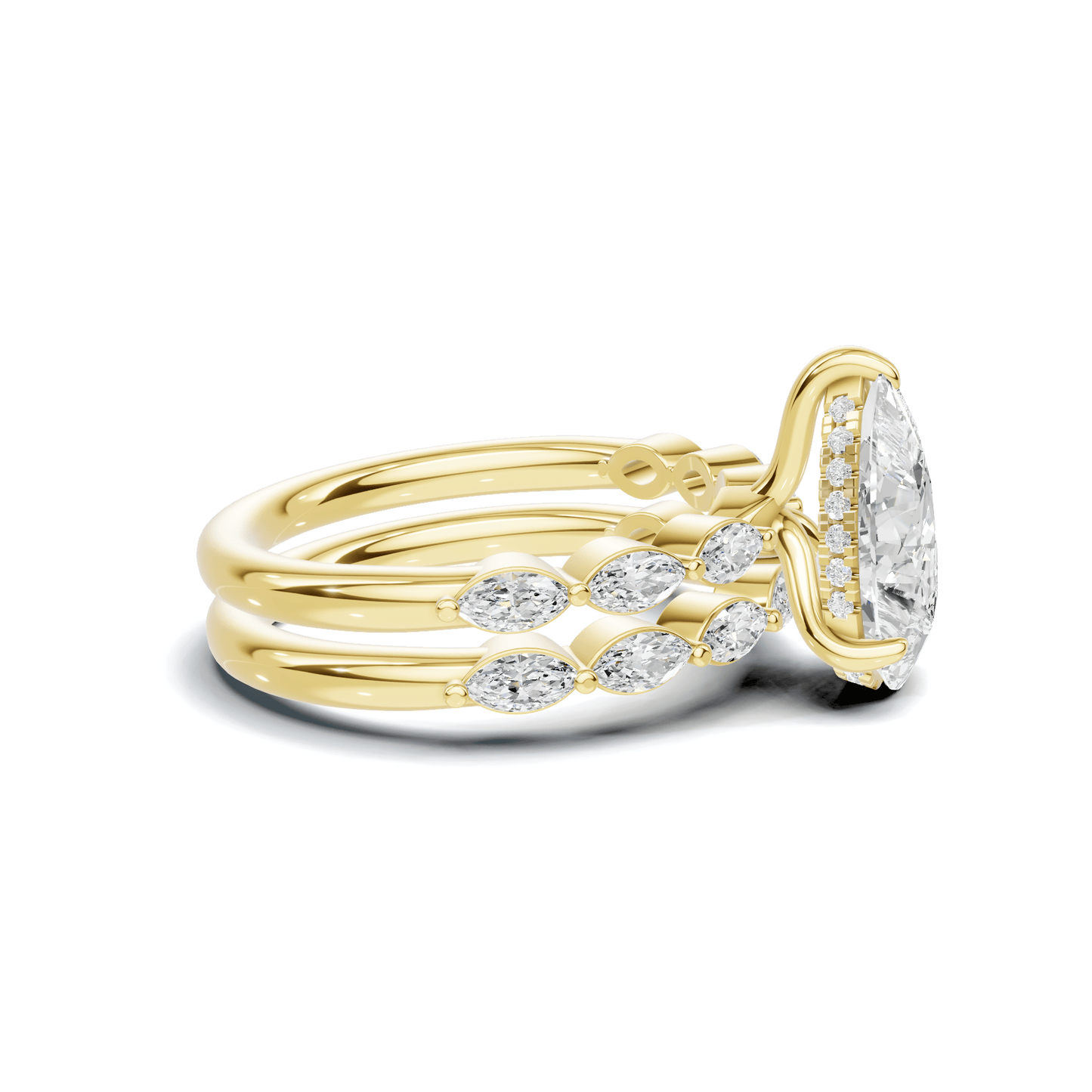 Marquise Stackable Ring