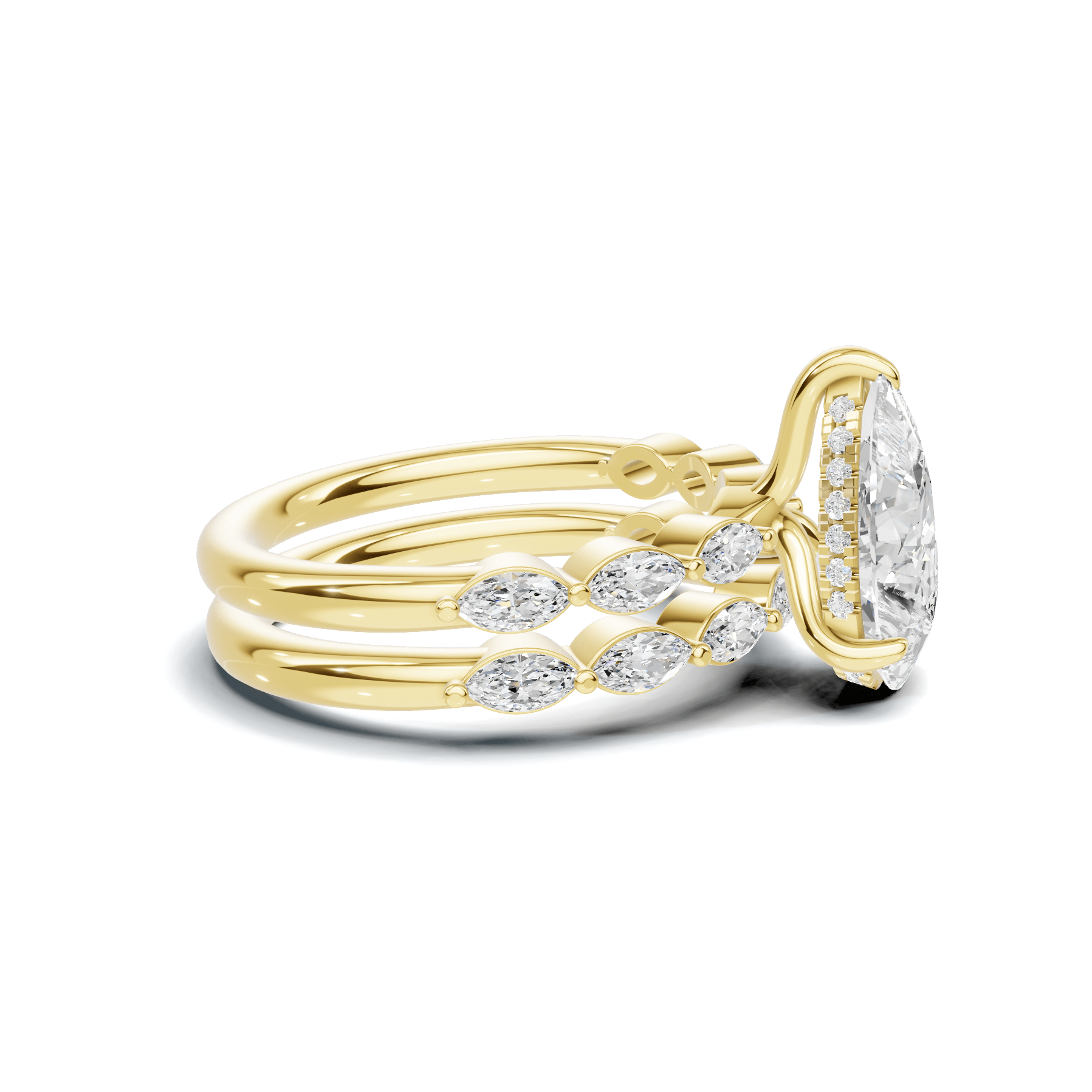 Marquise Stackable Ring