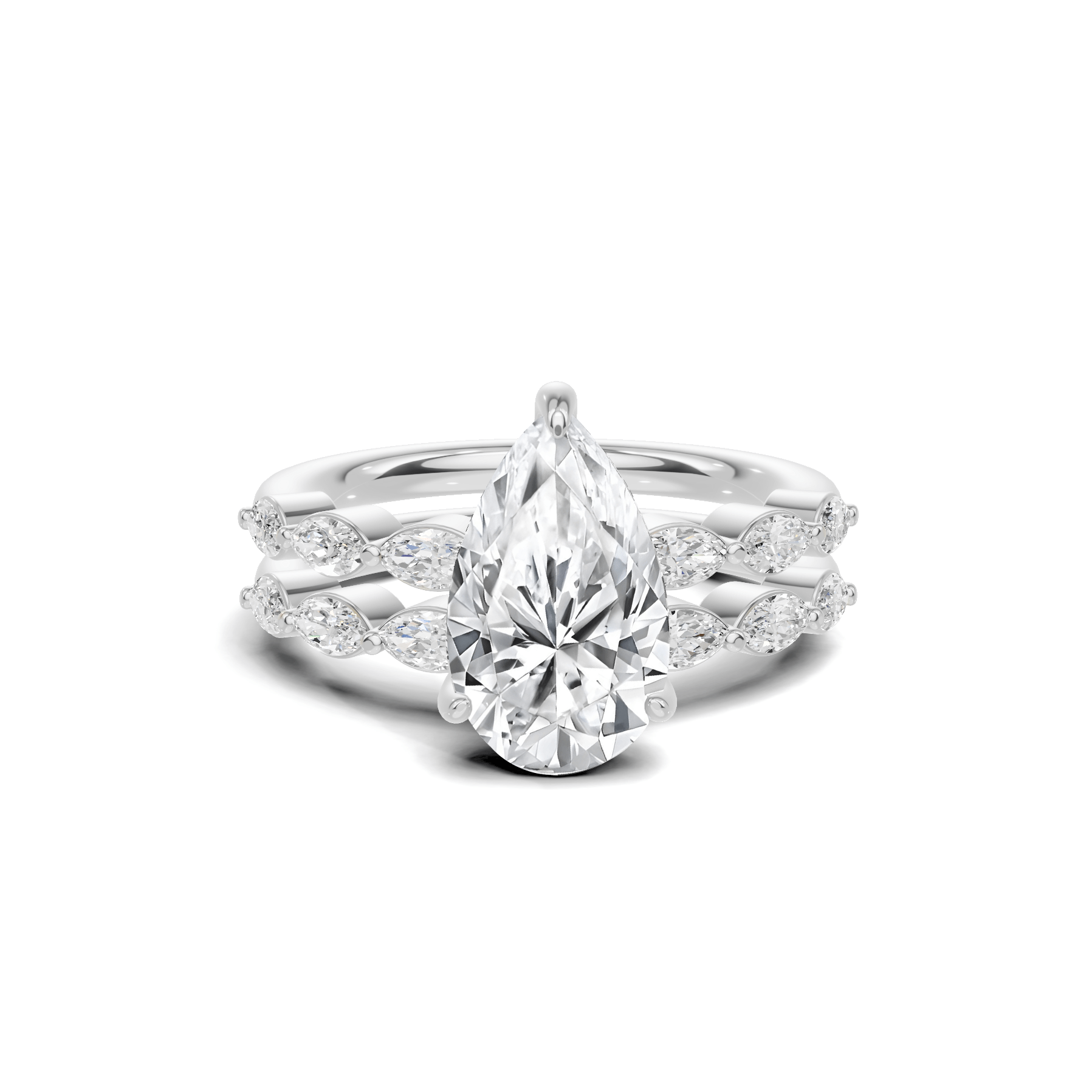 Marquise Stackable Ring