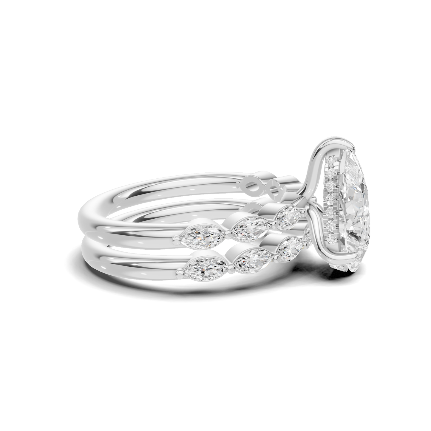 Marquise Stackable Ring