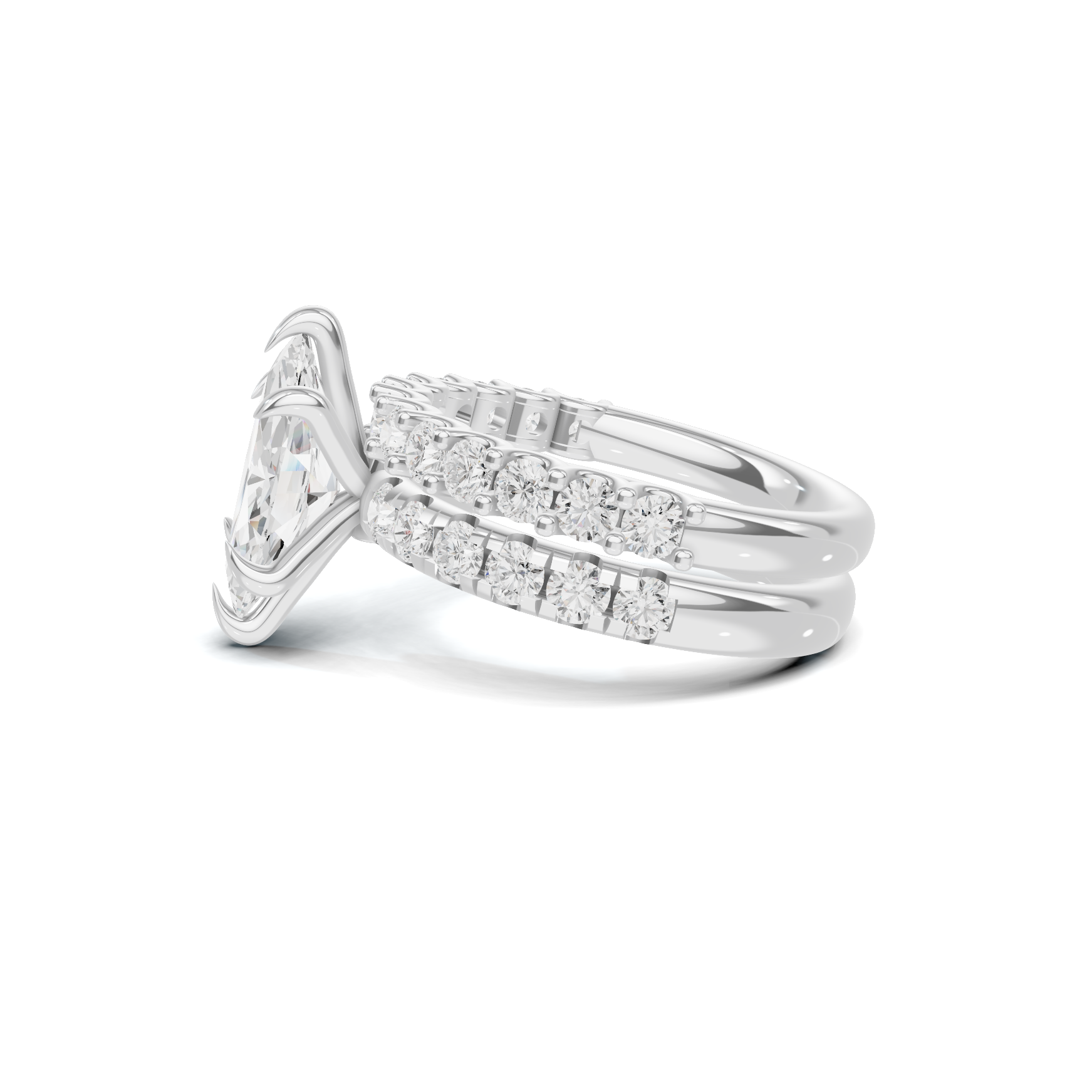 Marquise Stacking Ring