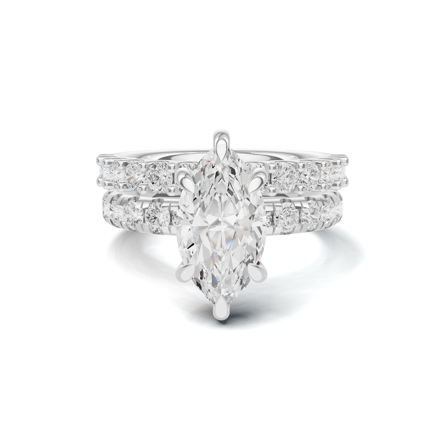 Marquise Stacking Ring