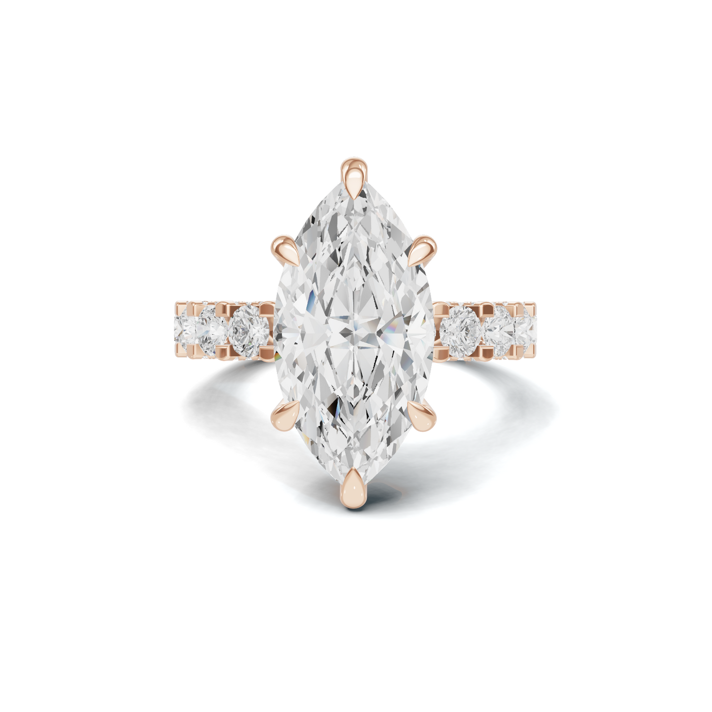 Marquise Statement Prong Ring