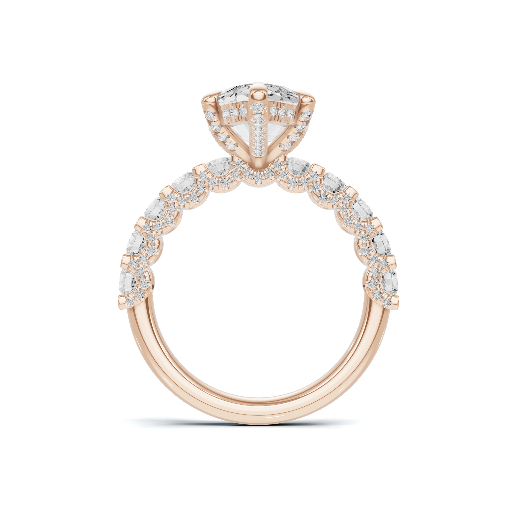 Marquise Statement Prong Ring