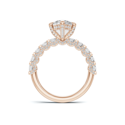 Marquise Statement Prong Ring