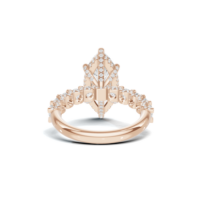 Marquise Statement Prong Ring