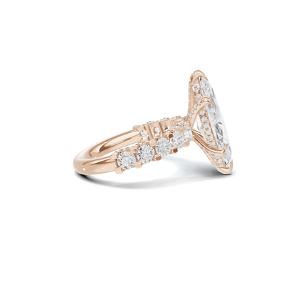 Marquise Statement Prong Ring