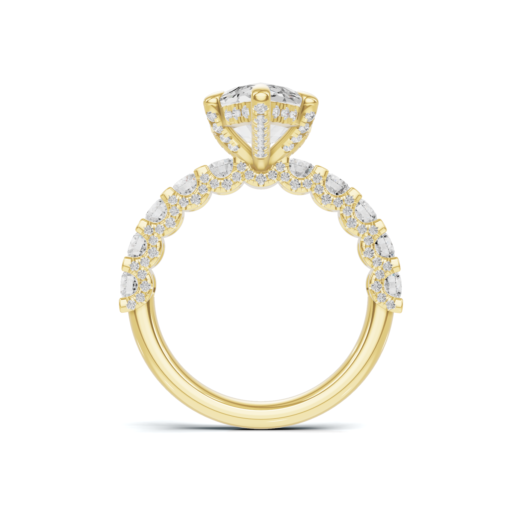 Marquise Statement Prong Ring