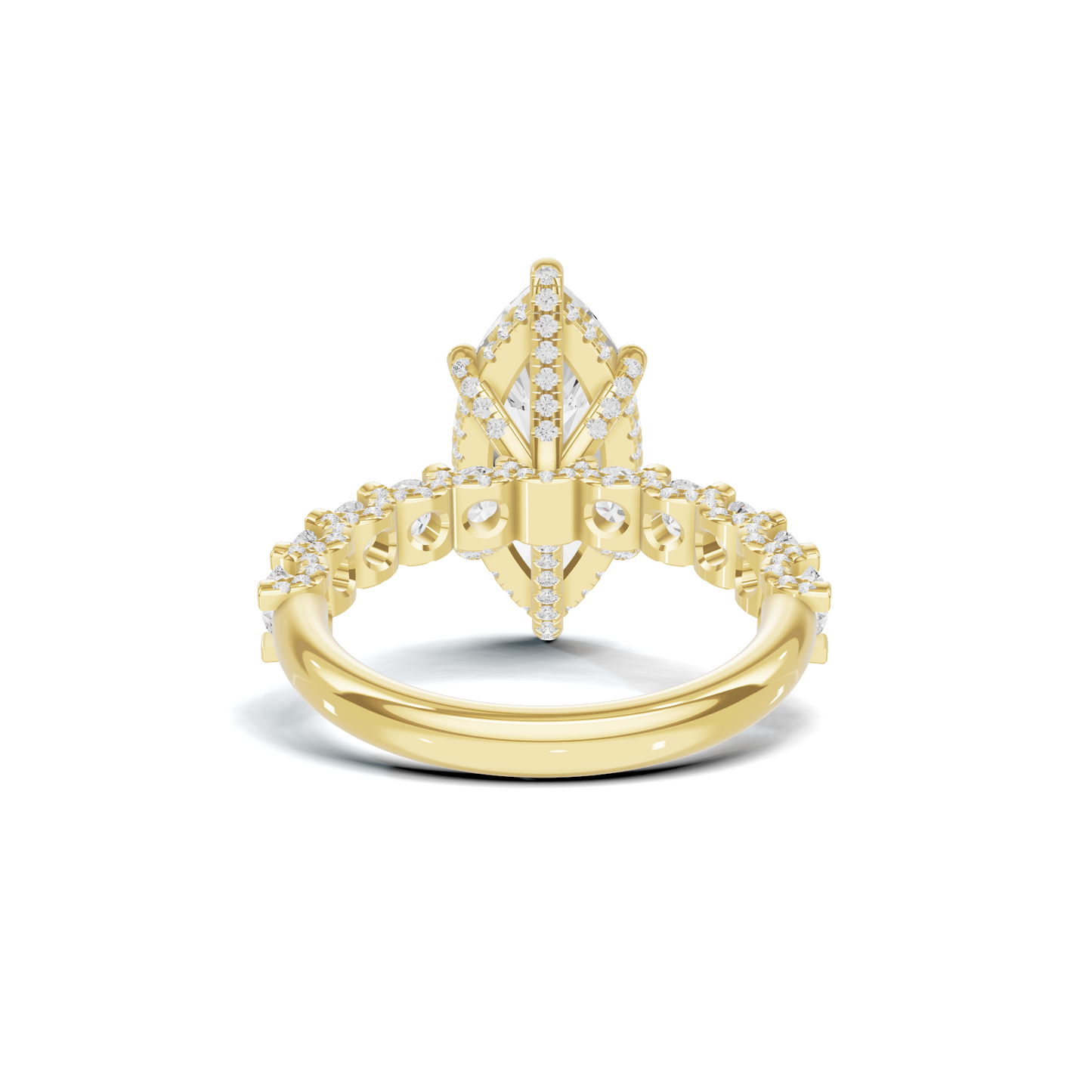 Marquise Statement Prong Ring