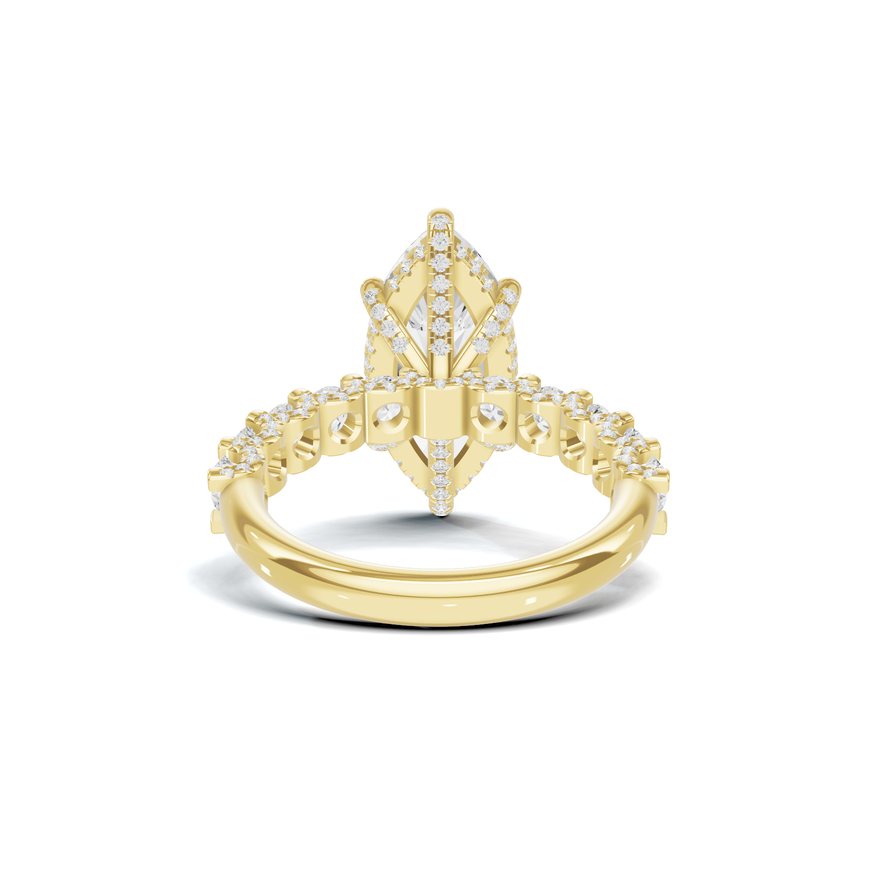 Marquise Statement Prong Ring