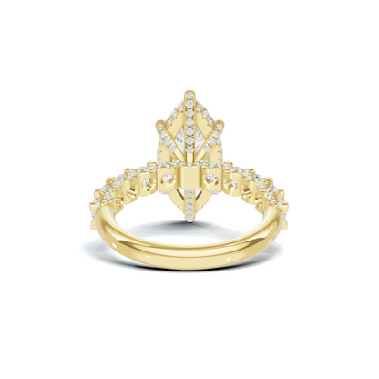 Marquise Statement Prong Ring