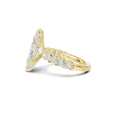 Marquise Statement Prong Ring