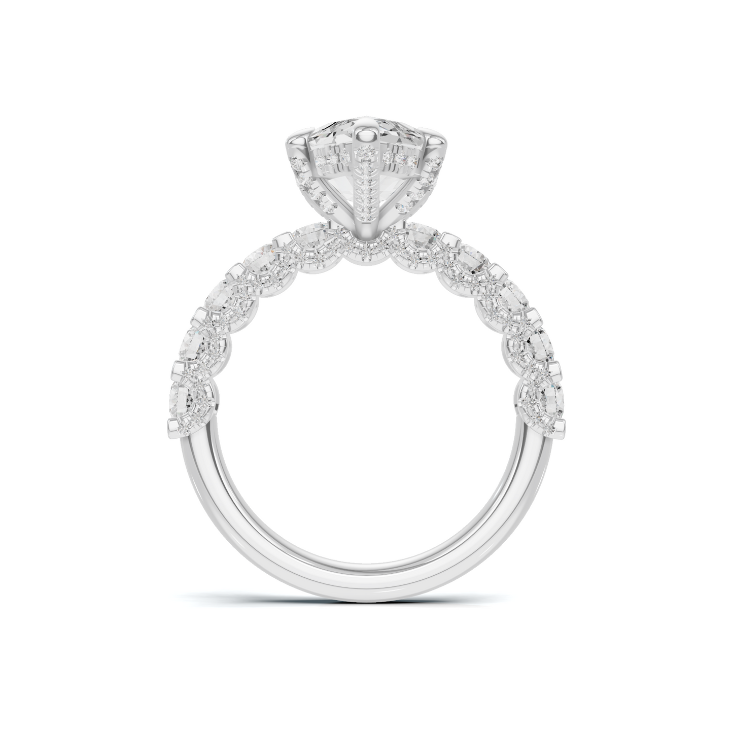 Marquise Statement Prong Ring