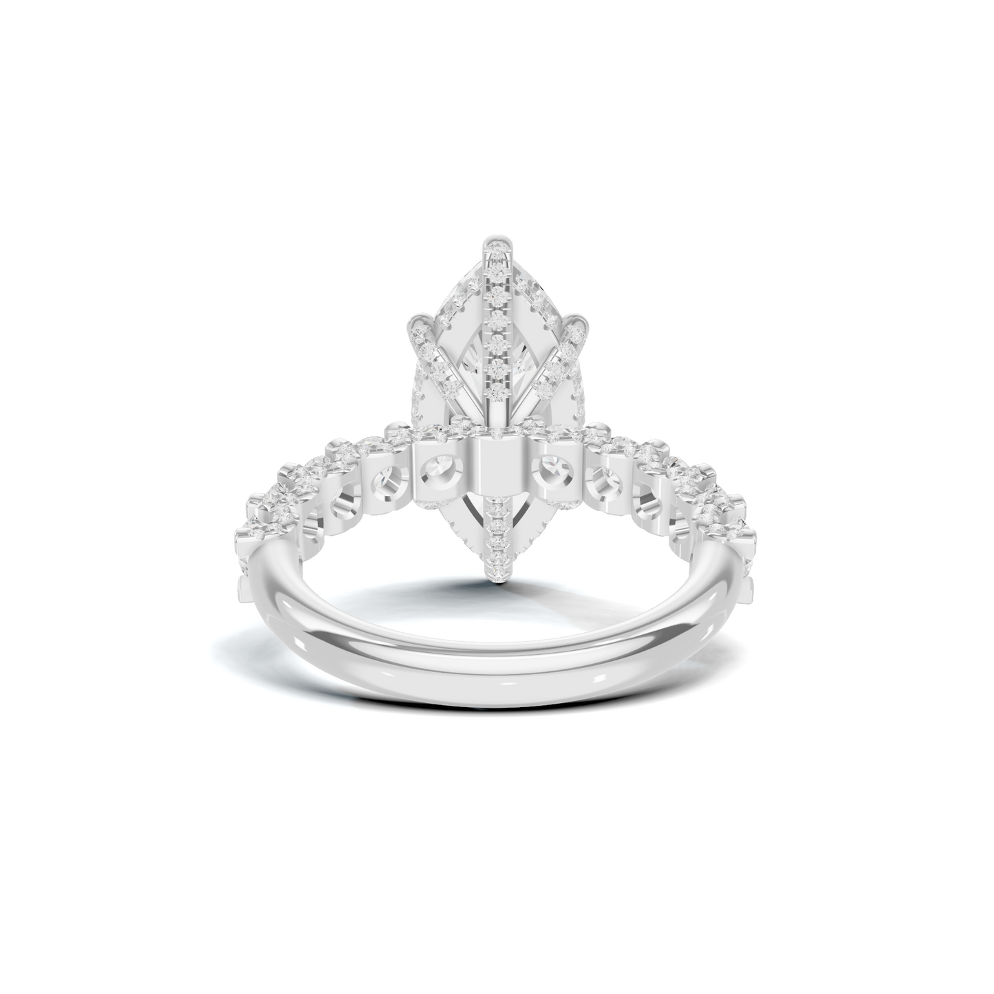 Marquise Statement Prong Ring