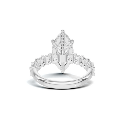 Marquise Statement Prong Ring