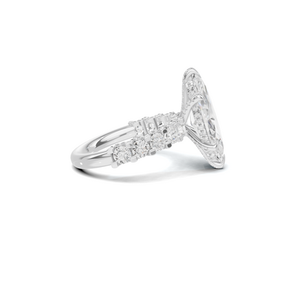 Marquise Statement Prong Ring