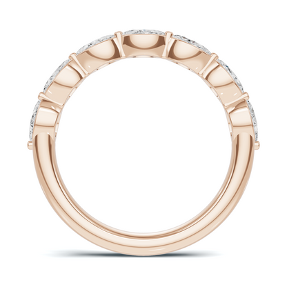 Marquise Stone Band Ring