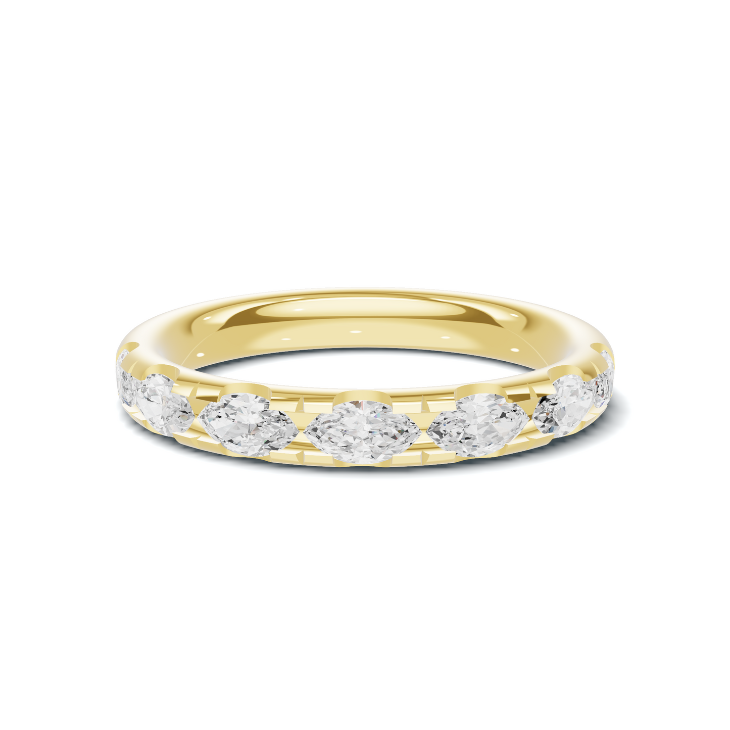 Marquise Stone Eternity Ring