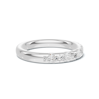 Marquise Stone Eternity Ring