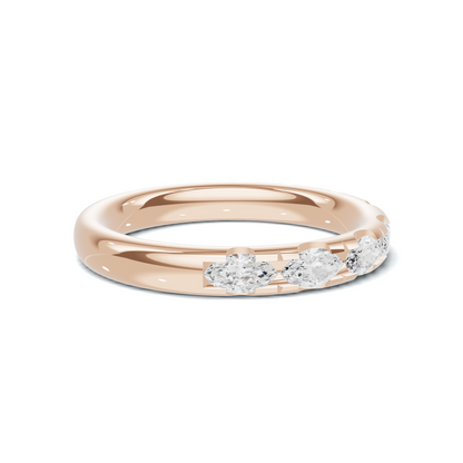 Marquise Stone Eternity Ring