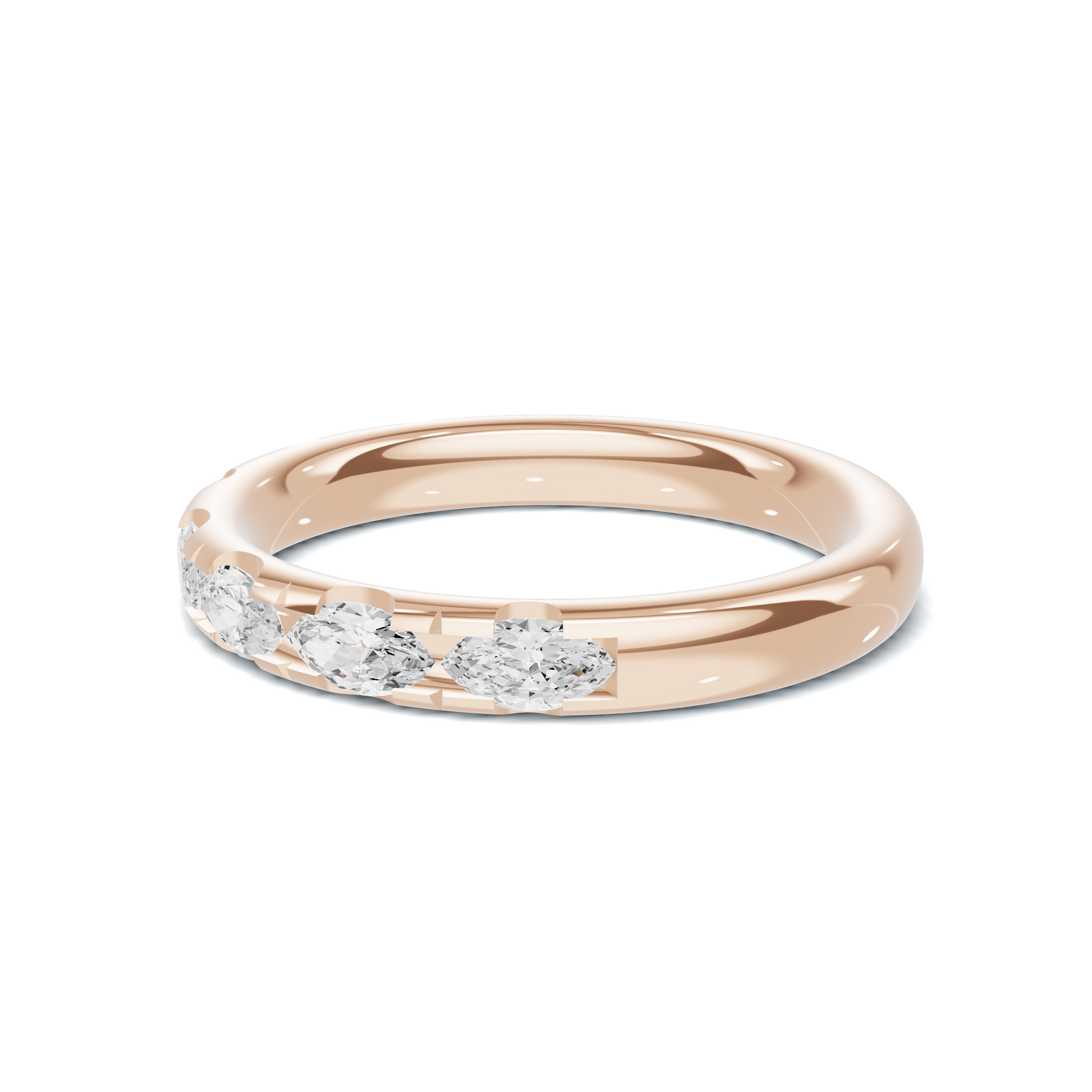 Marquise Stone Eternity Ring