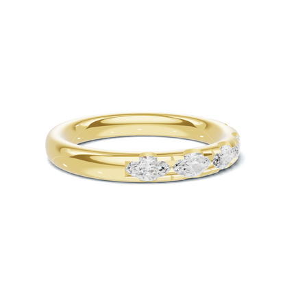 Marquise Stone Eternity Ring
