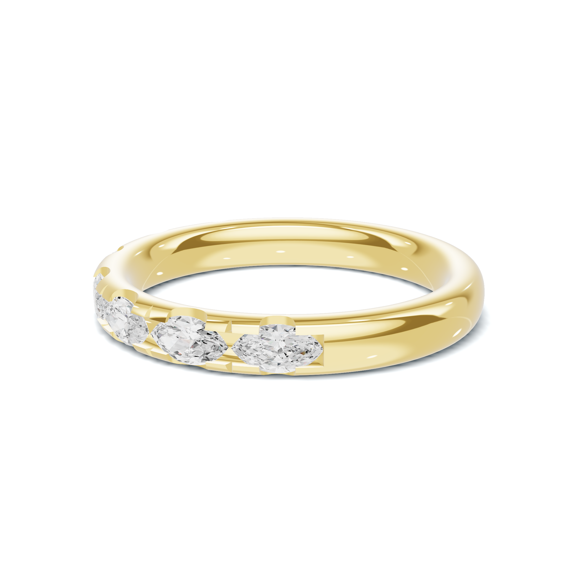 Marquise Stone Eternity Ring