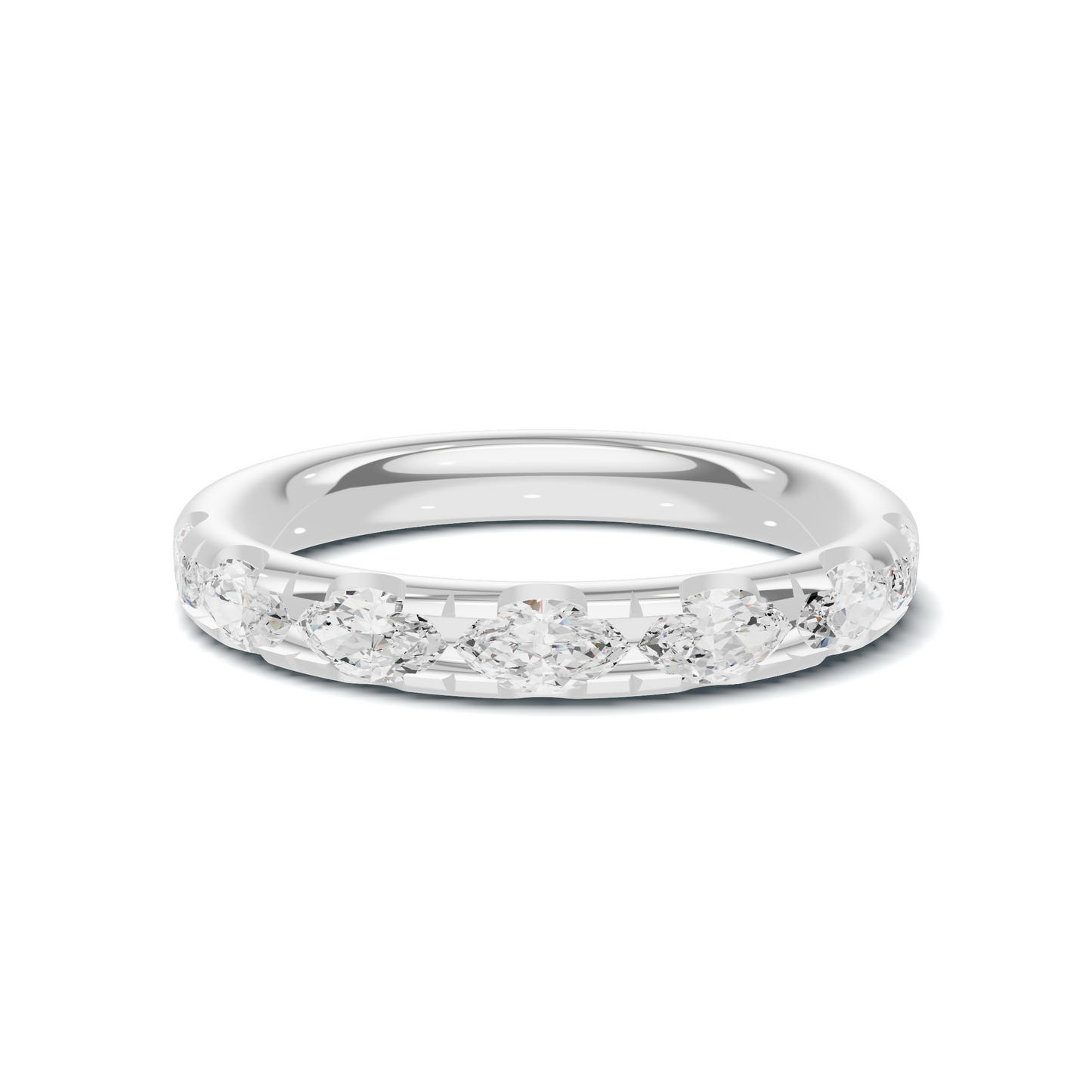 Marquise Stone Eternity Ring