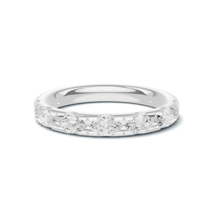 Marquise Stone Eternity Ring