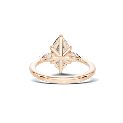 Marquise Three Stone Ring