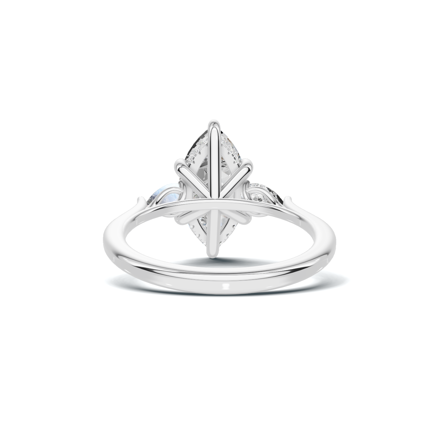 Marquise Three Stone Ring