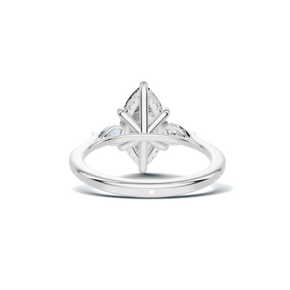 Marquise Three Stone Ring