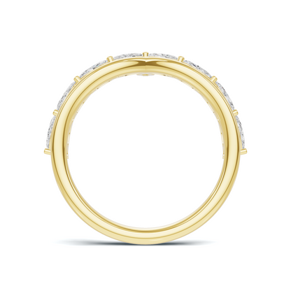Marquise V Band Ring