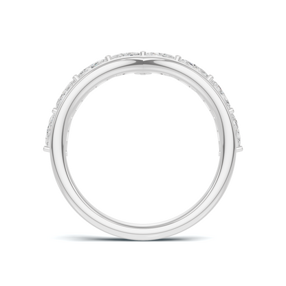 Marquise V Band Ring