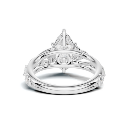Marquise Vine Leaf Ring