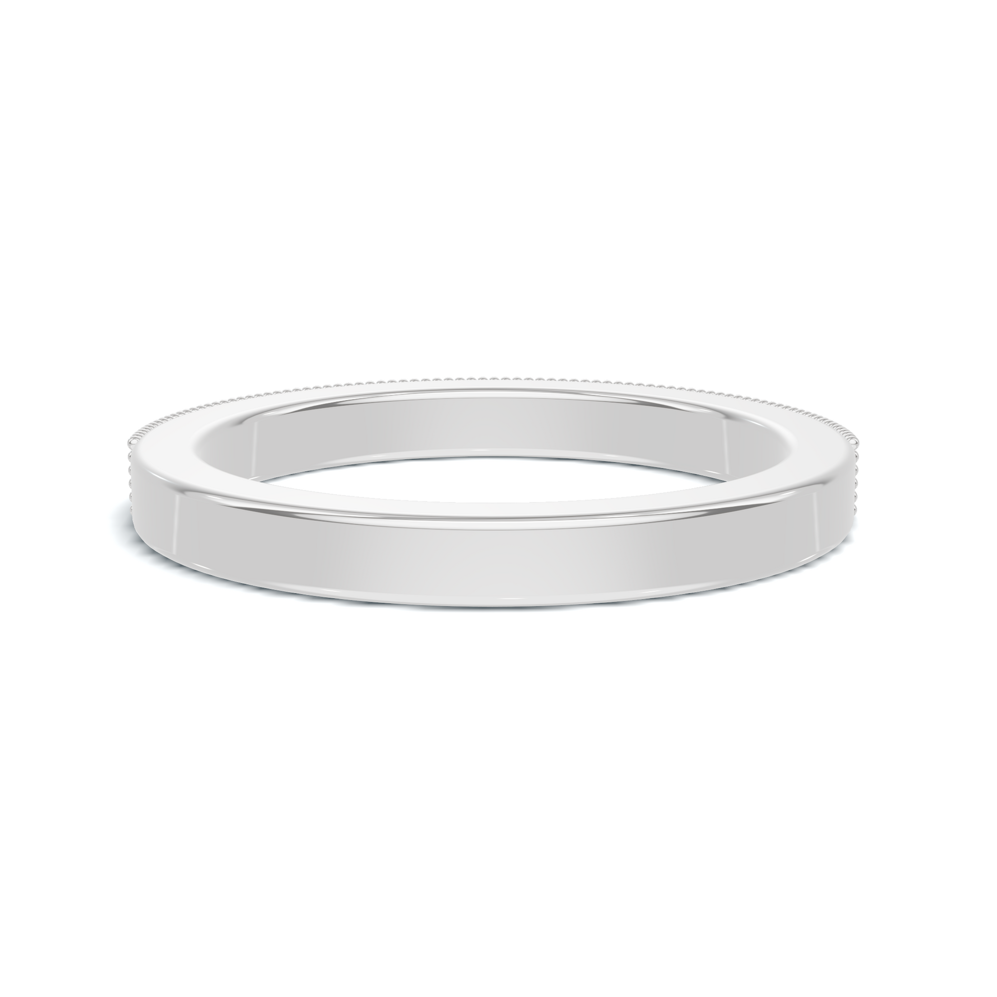 Milgrain Beaded Eternity Ring