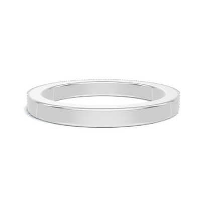 Milgrain Beaded Eternity Ring