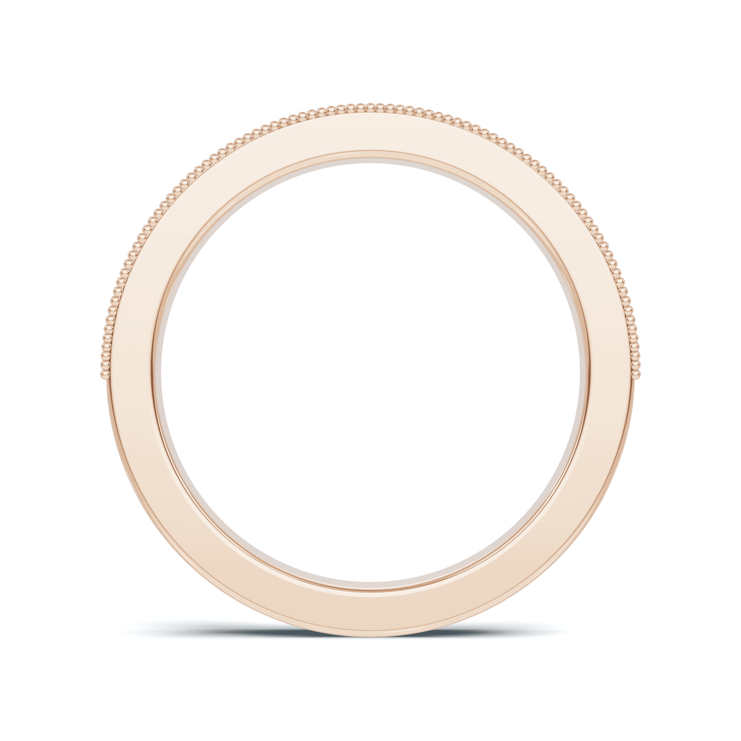 Milgrain Beaded Eternity Ring