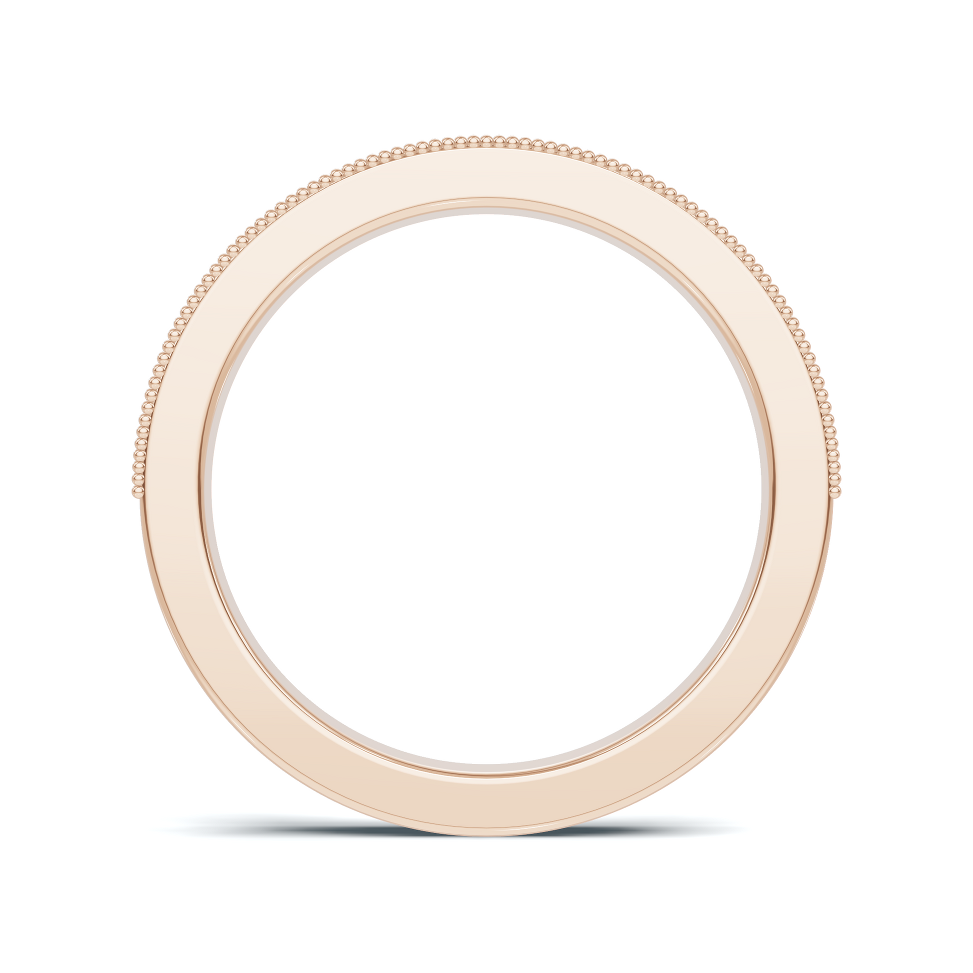 Milgrain Beaded Eternity Ring