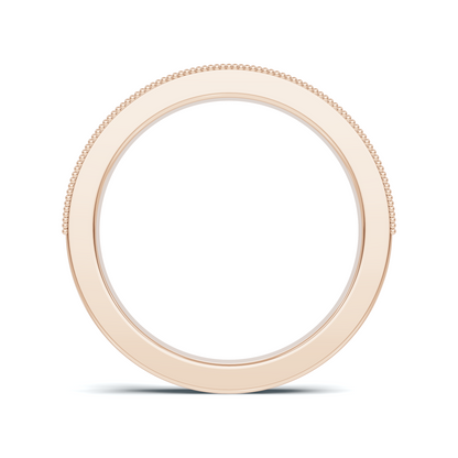 Milgrain Beaded Eternity Ring