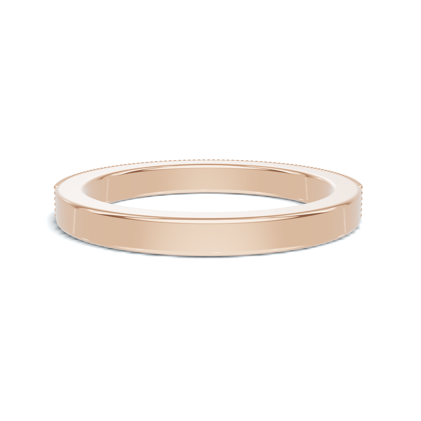 Milgrain Beaded Eternity Ring