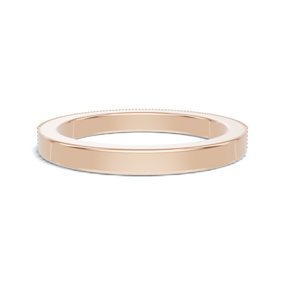 Milgrain Beaded Eternity Ring