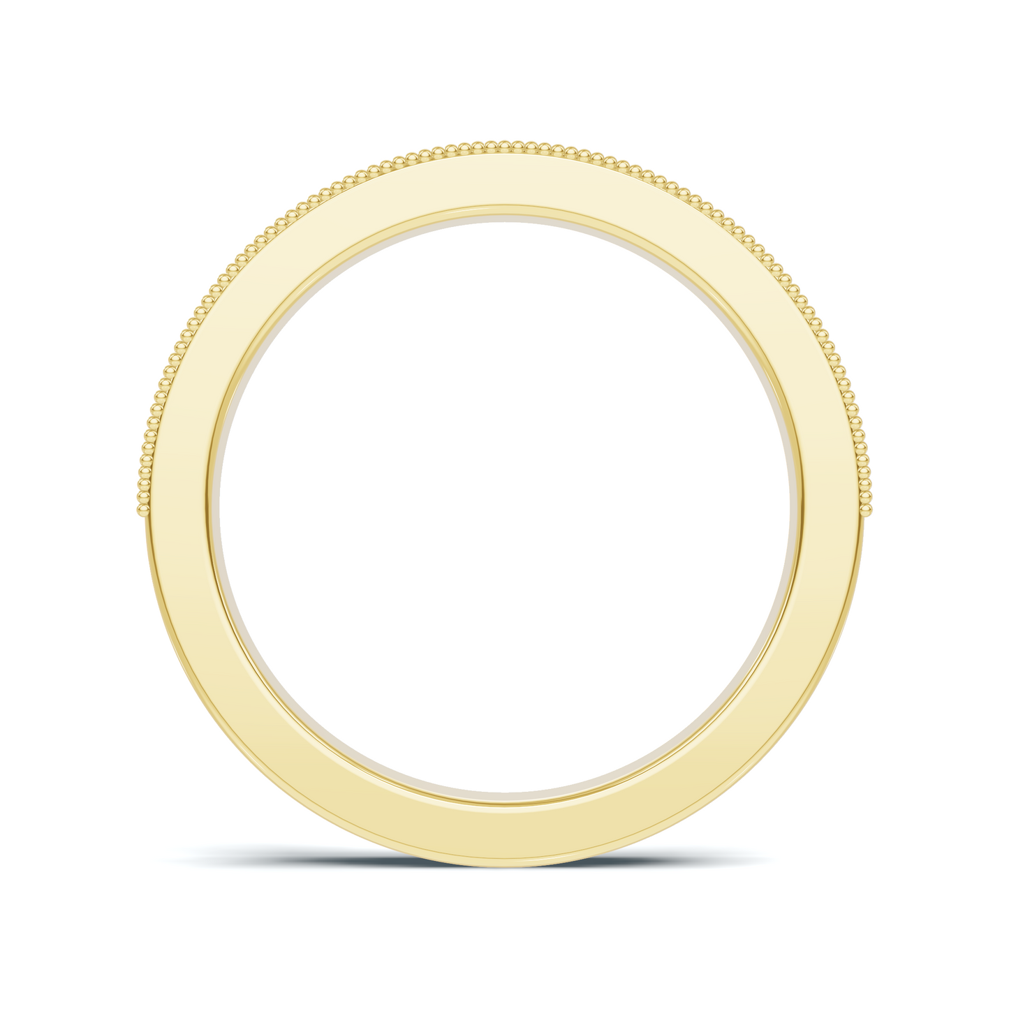 Milgrain Beaded Eternity Ring