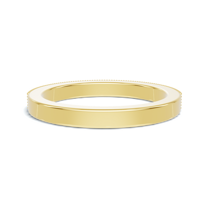 Milgrain Beaded Eternity Ring