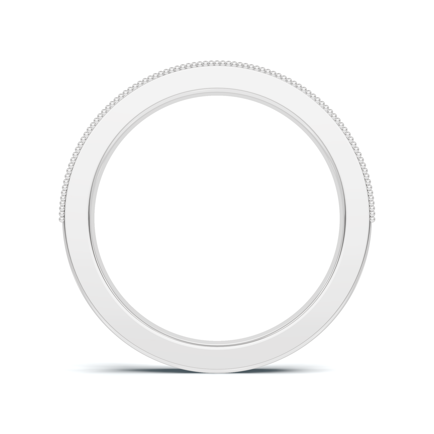 Milgrain Beaded Eternity Ring