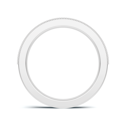 Milgrain Beaded Eternity Ring