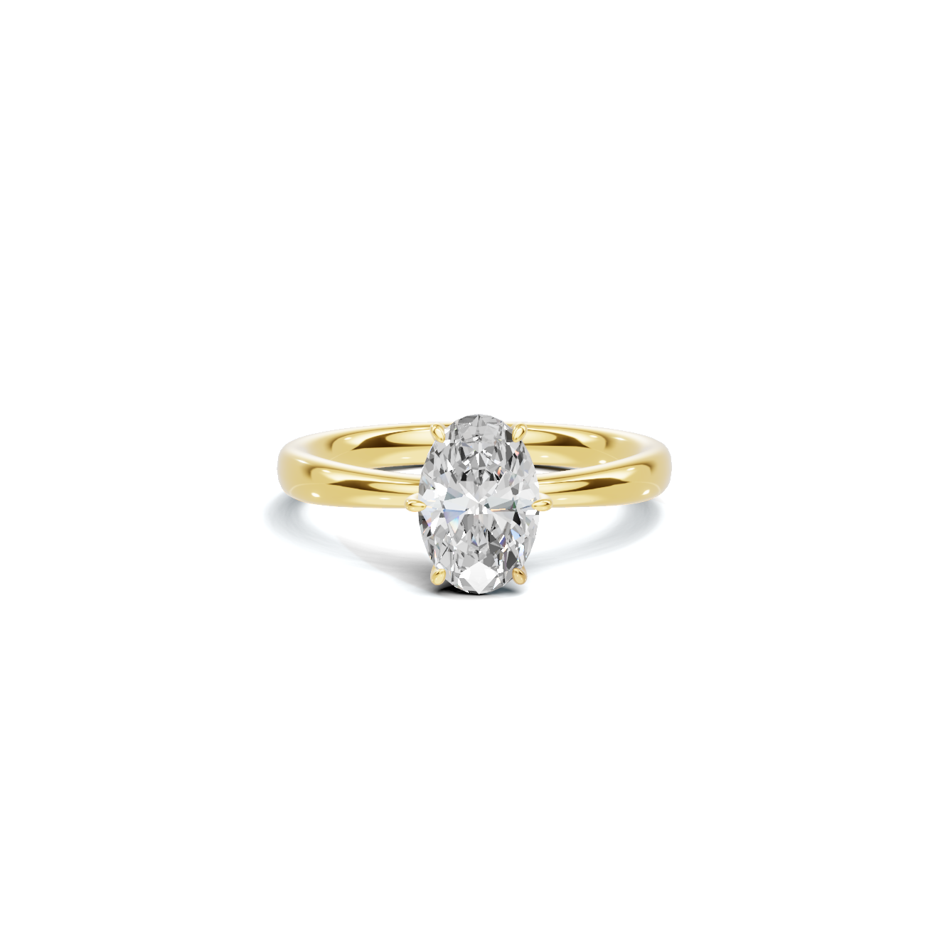 Minimalist Prong Setting Ring