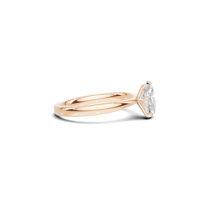 Minimalist Prong Setting Ring